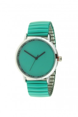 Ernest horloge "Fancy Plain" turquoise!