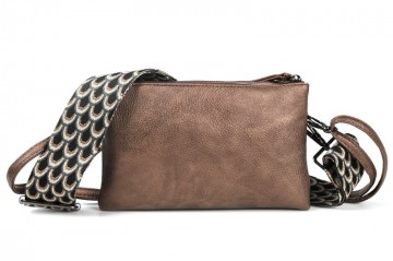 Brons castel schoudertasje crossbody 2