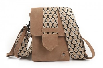Camel crossbody telefoontasje metz
