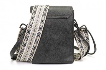 Dark grey telefoon en schoudertasje kansas 1