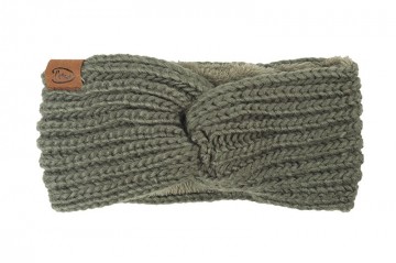 Donker groene ottowa haarband