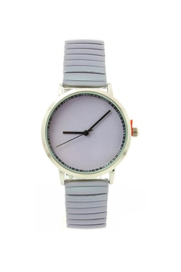 Ernest horloge fancy plain grijs taupe
