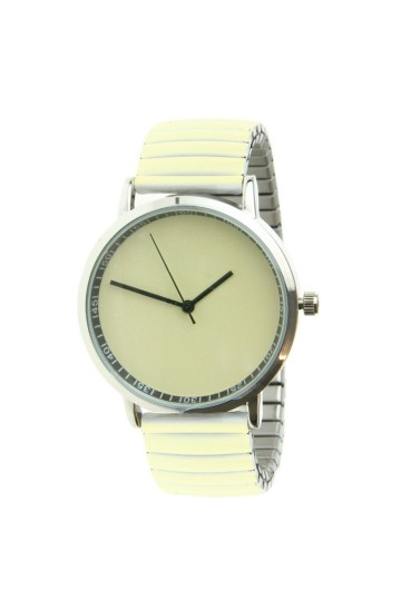 Ernest horloge fancy plain vanille