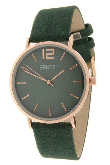 Ernest horloge rose cindy fw18 donkergroenlarge