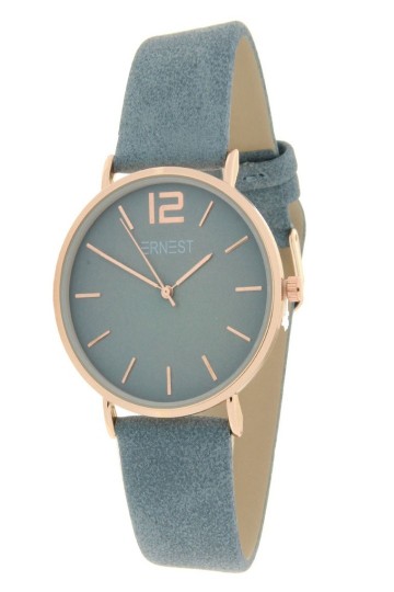 Ernest horloge rose cindy mini ss19 jeansblauw 0