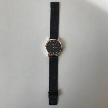 Ernest horloge rose zwart 3