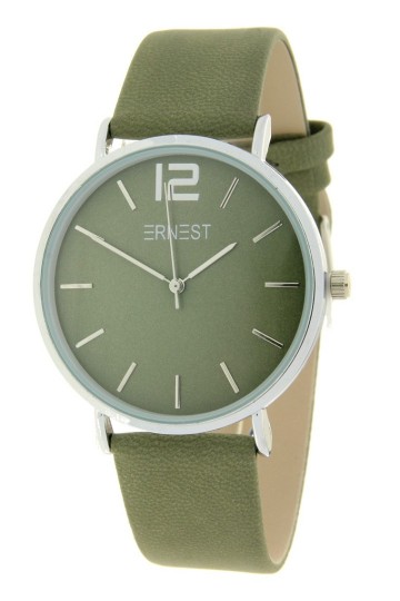 Ernest horloge silver cindy fw19 legergroenlarge
