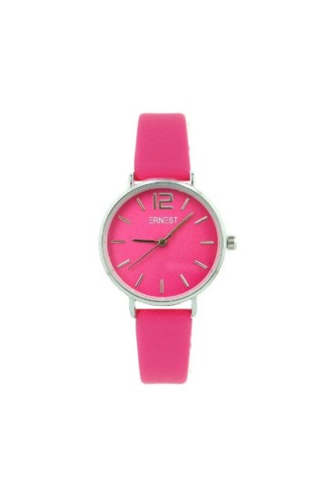 Ernest horloge silver cindy medium ss24 fuchsia 1