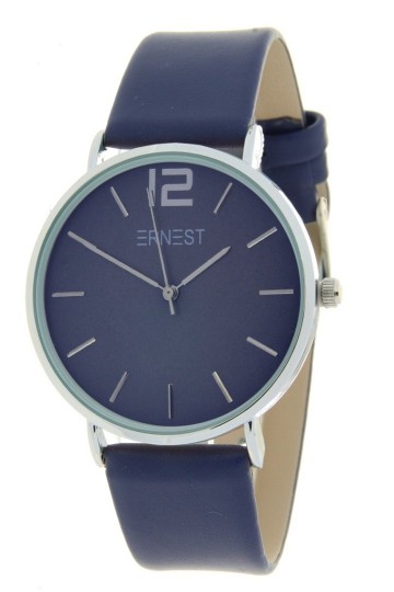 Ernest horloge silver cindy ss20 diepblauwlarge 2