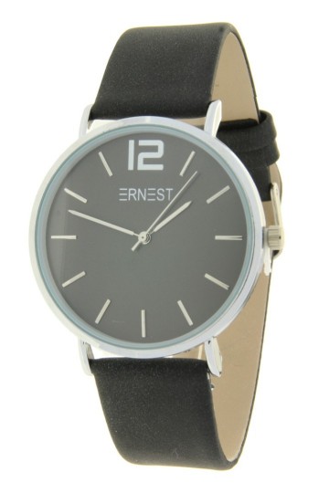 Ernest horloge silver cindy ss20 zwart large