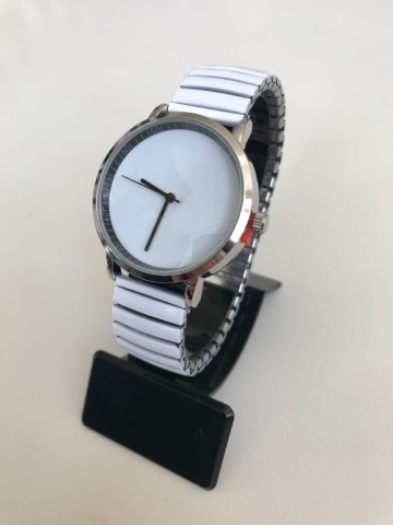 Ernest horloge wit 1