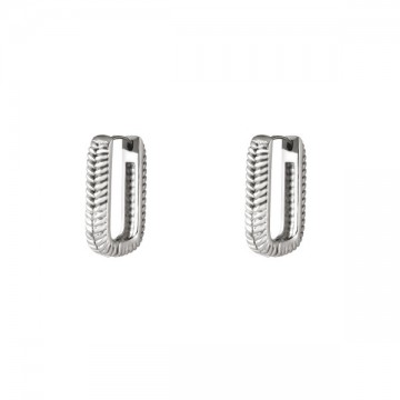 Geweven rechthoek zilver