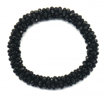 Glas kraal zwart