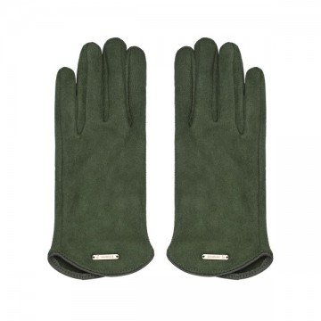 Handschoenen met open stukje groen