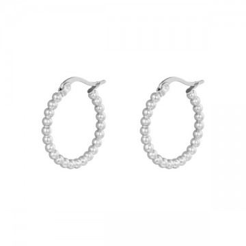Hoops spheres 22mm zilv