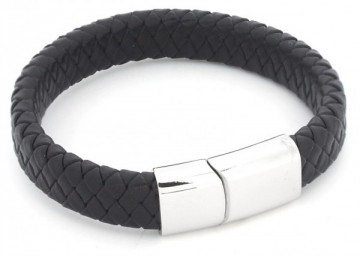 Jongeman armband leer 19cm