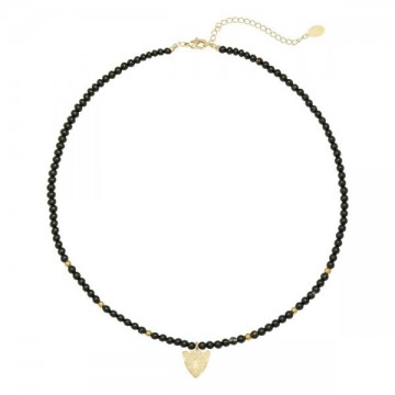 Leopard beads zwart