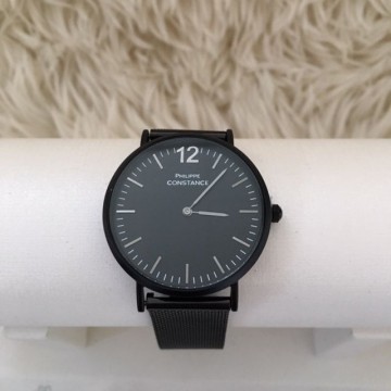 Metaal ph 1 zwart horloge