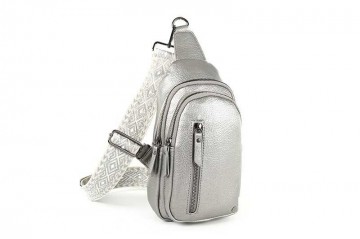 Metallic crossbodytas mattie