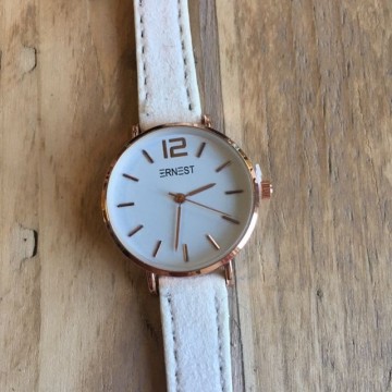 Mini ernest rosegoud wit 1