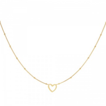 Minimalistische open hart goud1 0