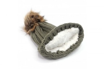 Olijfgroen iceland muts1