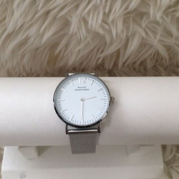 Ph zilver wit klok 35mm