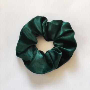 Scrunchie groen fluweel