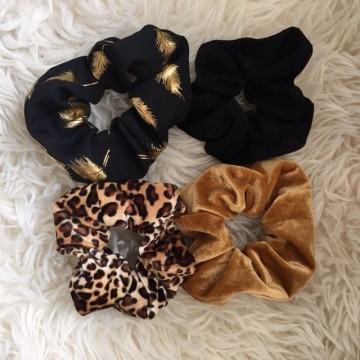 Srunchie panter oker