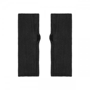 Vingerloze handschoenen zwart 0