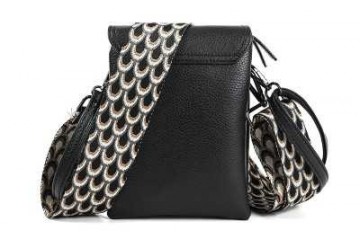 Zwart telefoon en schoudertasje kansas nieuw 2