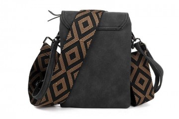 Zwart telefoon en schoudertasje lisse 2